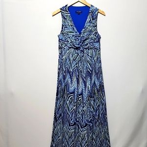 Mario Serrani Italy Sleeveless Maxi Dress